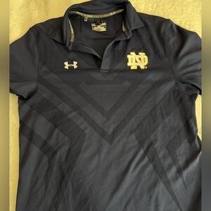⭐️ 3/$20 Under Armour women’s Navy Notre Dame Polo Shirt size M